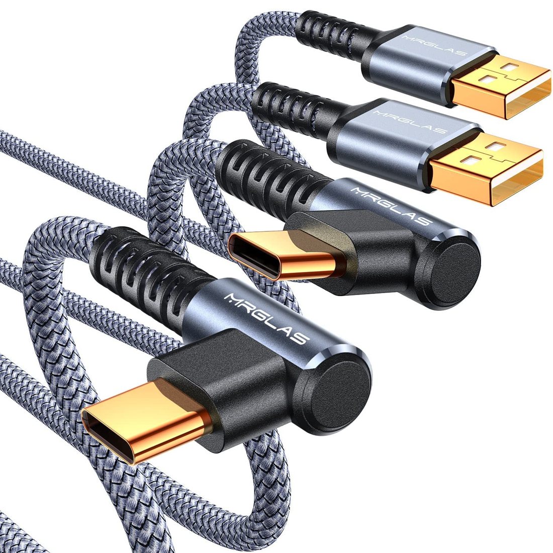 CarPlay Cable USB A to USB C — 2-Pack, 3.3 ft