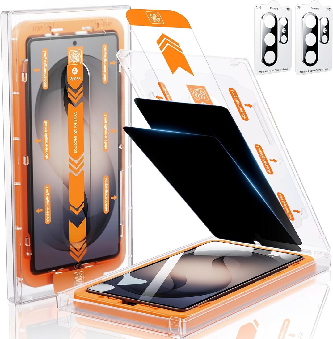 Privacy Glass for Galaxy S26 Ultra — 2-Pack