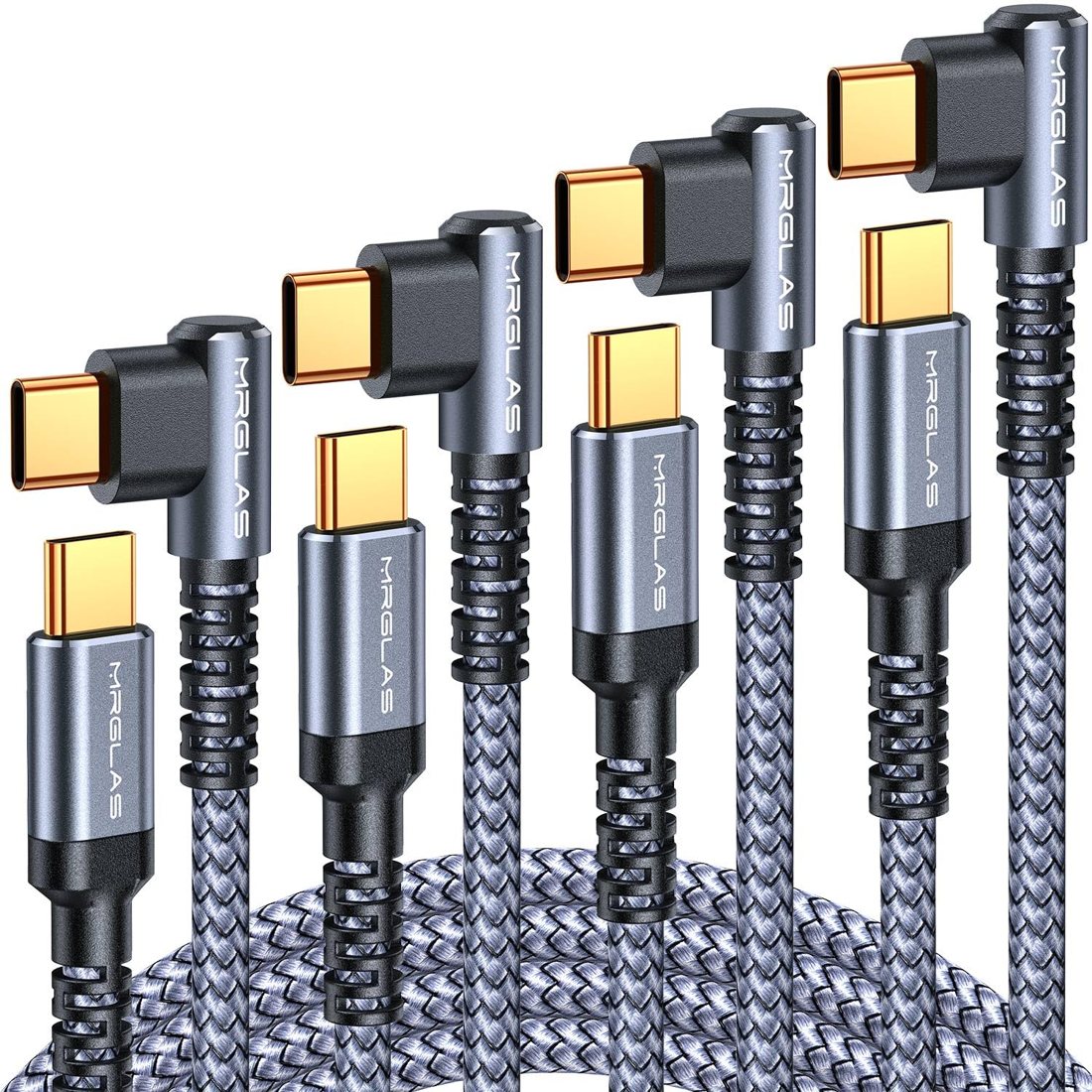 USB C to USB C Cable 60W — 4-Pack